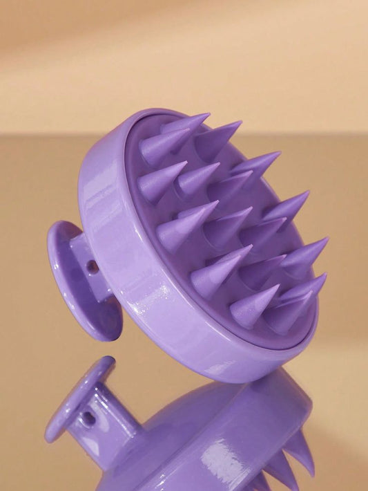 Silicon scalp massager