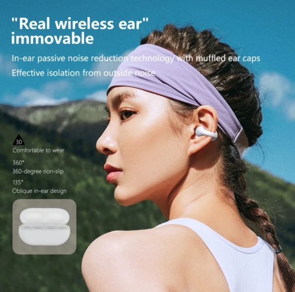 Ear Cuff Wireless Earbuds Bluetooth 5.3 With Earhooks